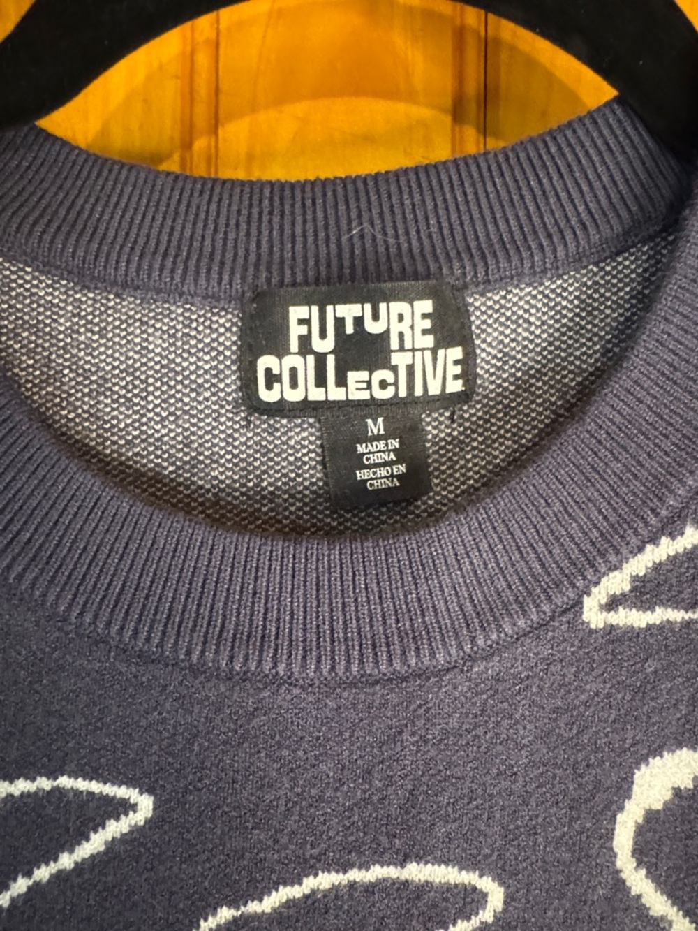 Future Collective Floral Cropped Sweater - Picture 2 of 6